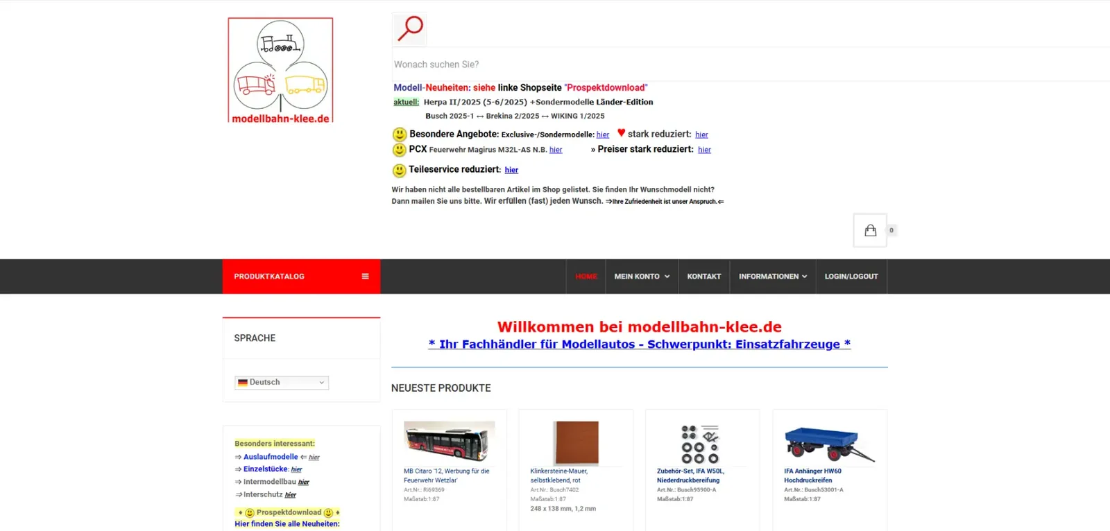 Modellbahnladen Klee GbR
