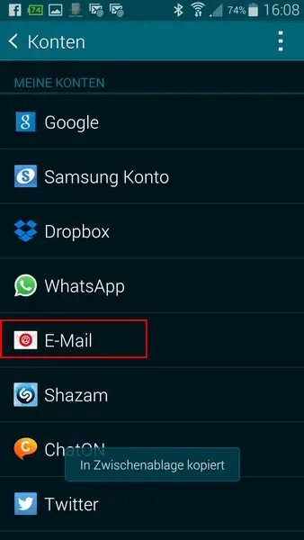 Android: Weitere Einstellungen