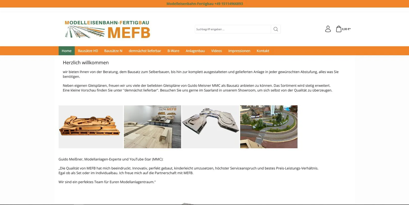 Miniaturzüge Onlineshop